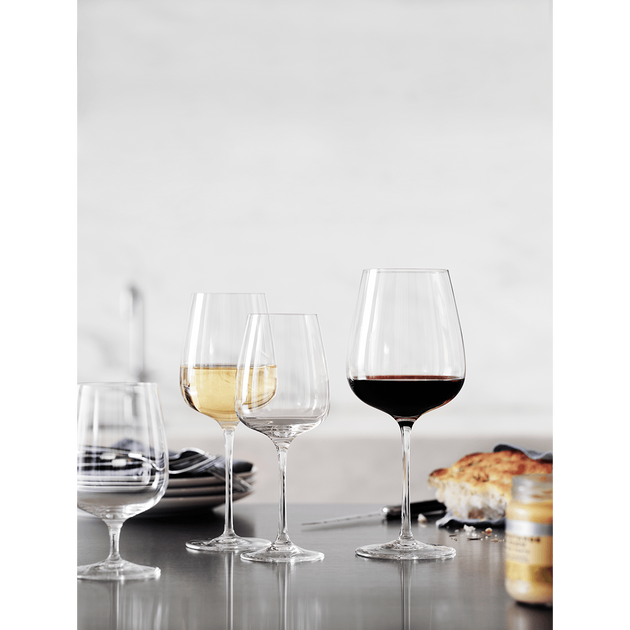 Holmegaard Cabernet Red Wine Glass - Set of 6 by Peter Svarrer