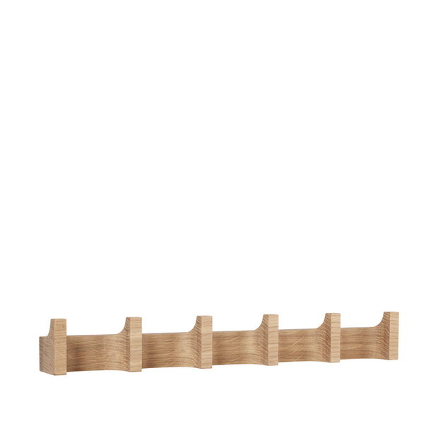 Kristina Dam Studio Column Coat Rack Long, Light Oak