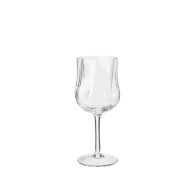 Broste Limfjord White Wine Glass Clear, Set of 4