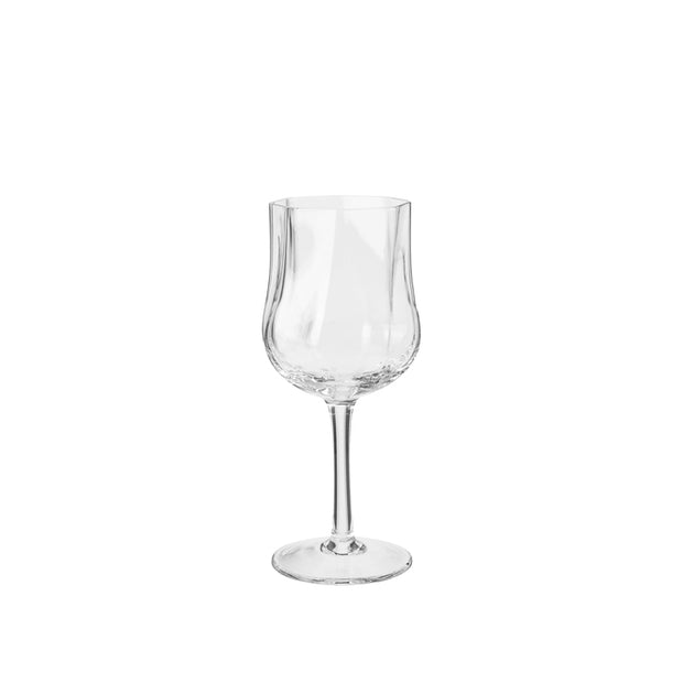 Broste Limfjord White Wine Glass Clear, Set of 4