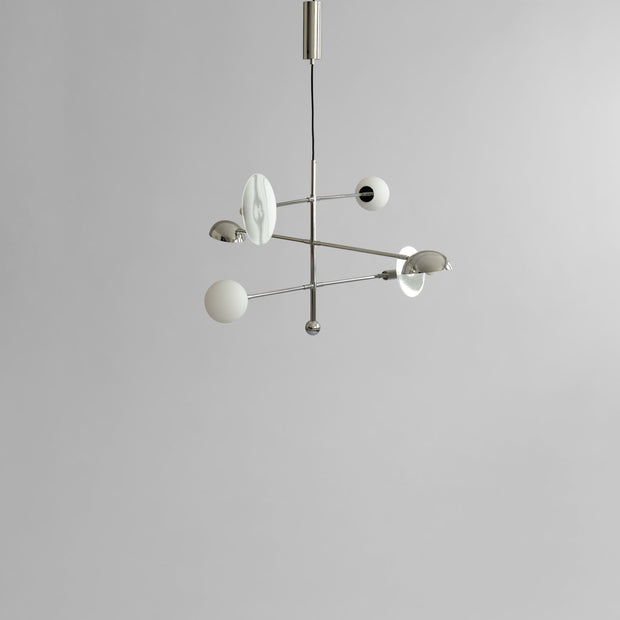 101 Copenhagen Sahn Chandelier - Chrome 5m, (UL/NA)