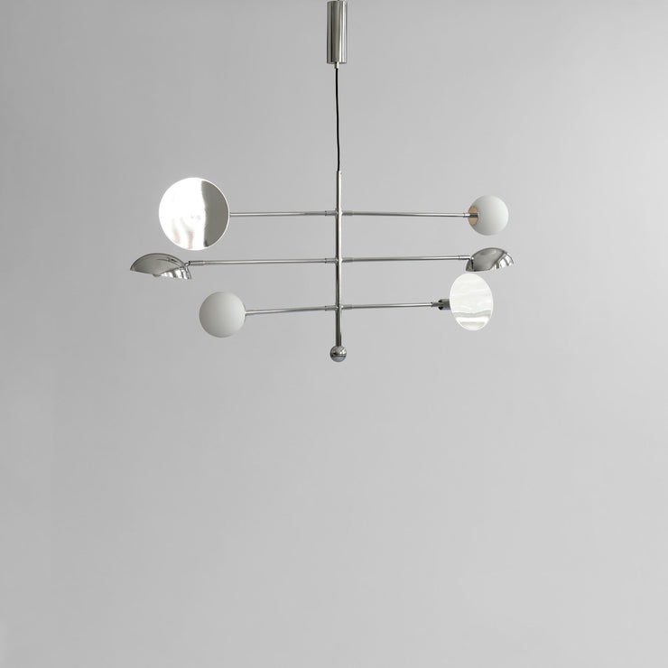 101 Copenhagen Sahn Chandelier - Chrome 5m, (UL/NA)