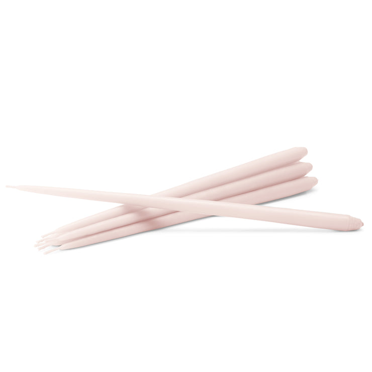 STOFF Nagel Taper Candle by Ester & Erik, Mellow Pink, Set of 6