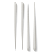 STOFF Nagel Large Taper Candles by Ester & Erik (box w/4 pcs) - White