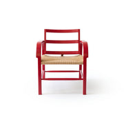 MAZO ARCH Lounge Chair Ruby Red