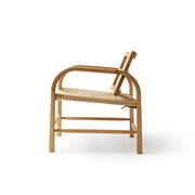 MAZO ARCH Lounge Chair Natural Oiled