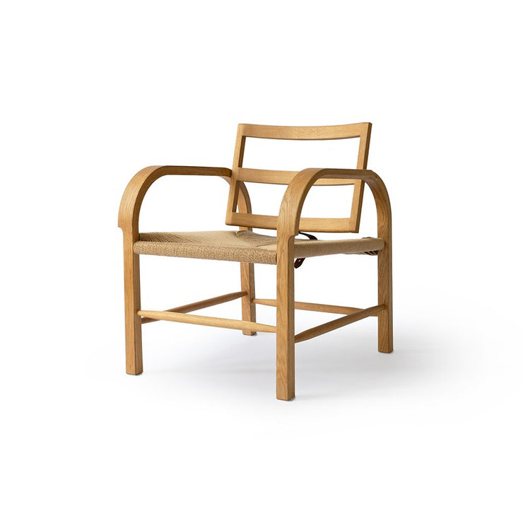 MAZO ARCH Lounge Chair Natural Oiled