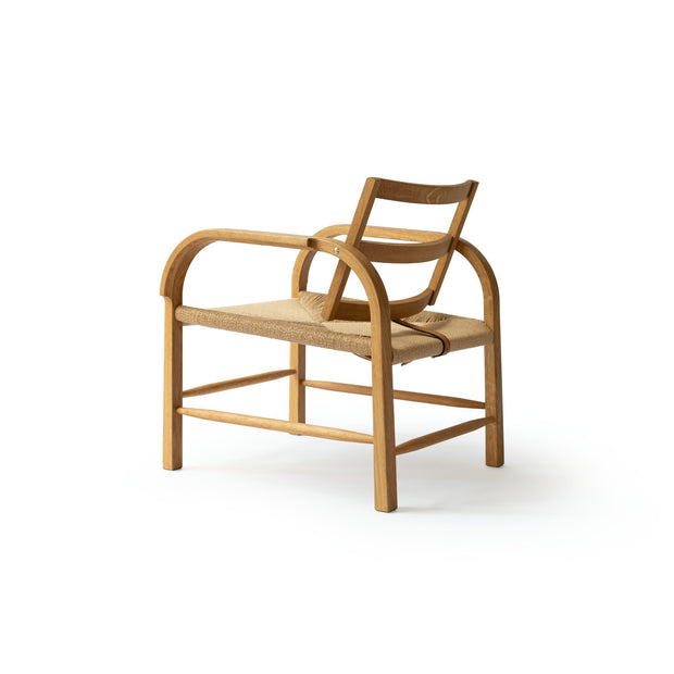 MAZO ARCH Lounge Chair Natural Oiled