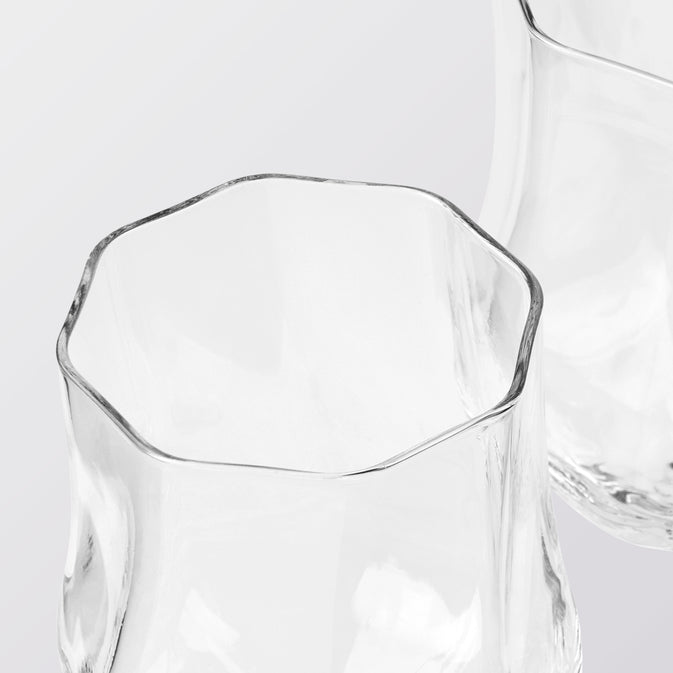 Broste Limfjord White Wine Glass Clear, Set of 4