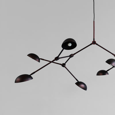 Drop Chandelier - Burned Black - 101 CPH