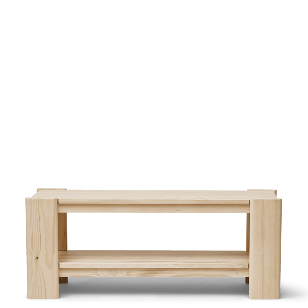 Form & Refine Beam Bench, Pine