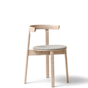 Form & Refine Lunar Chair, White Oak Hallingdal 65