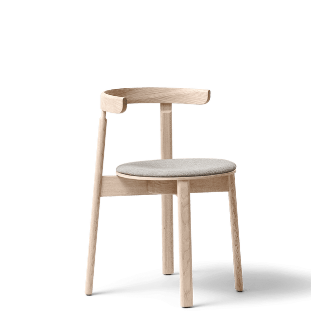 Form & Refine Lunar Chair, White Oak Hallingdal