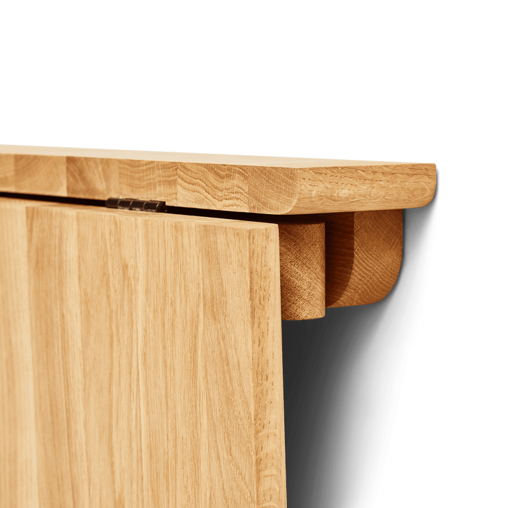 Form & Refine Trefoil Folding Wall Table, Oak