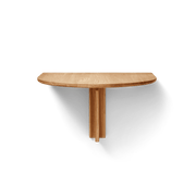 Form & Refine Trefoil Folding Wall Table, Oak