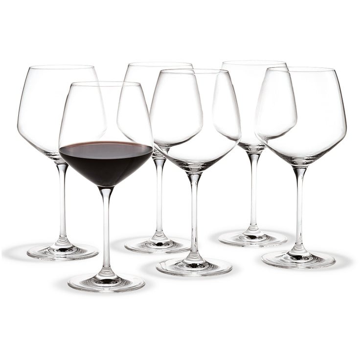 Holmegaard Perfection Burgundy Glass, 6 Pcs.