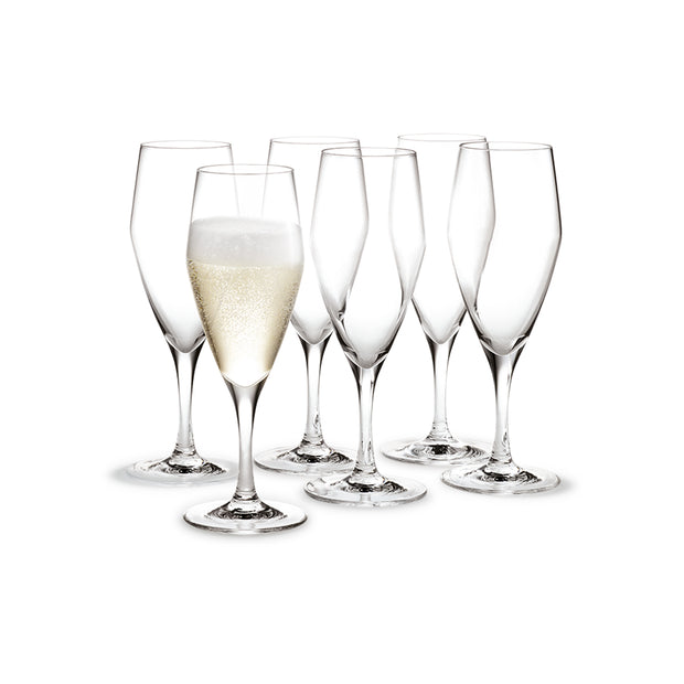 Holmegaard Perfection Champagne Glass, 6 Pcs.