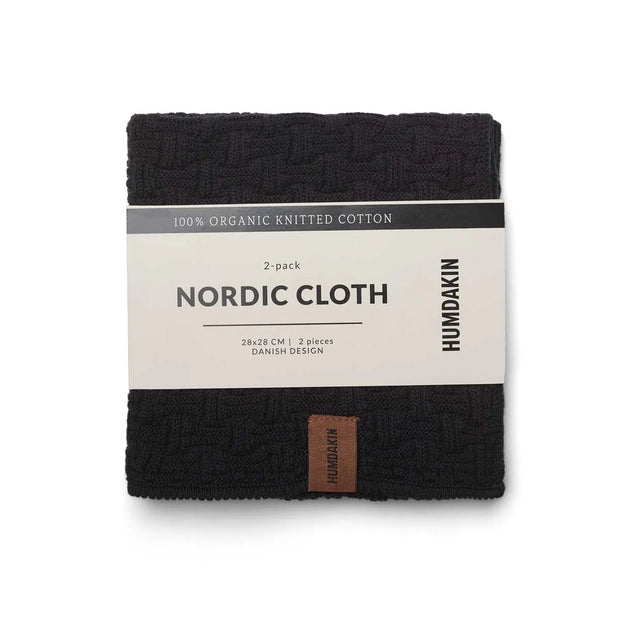 Humdakin Nordic Cloth 2 pack - Coal