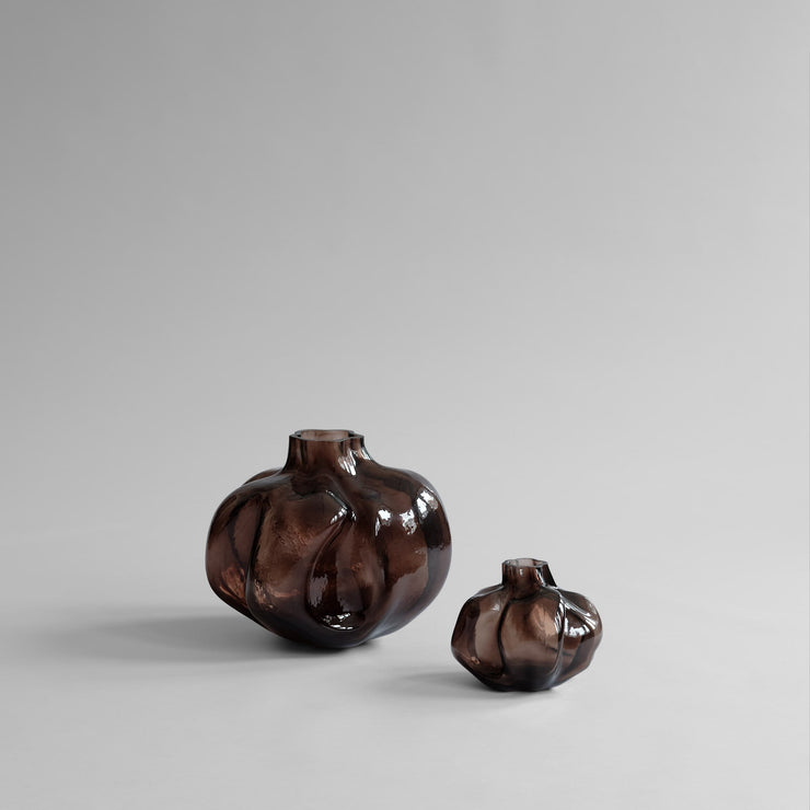 101 Copenhagen Wabi Vase, Medio - Smoked Forest