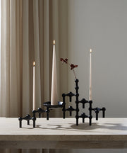 STOFF Nagel Candle Holder, Black