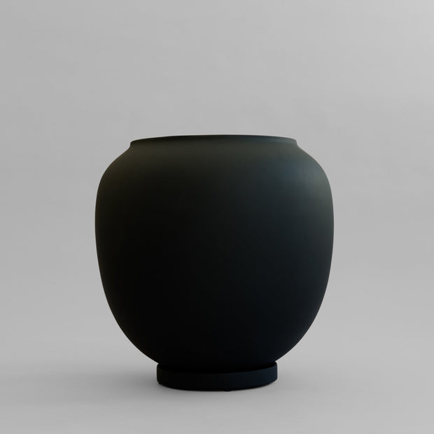 101 Copenhagen Sunao Plant Pot, Big - Black