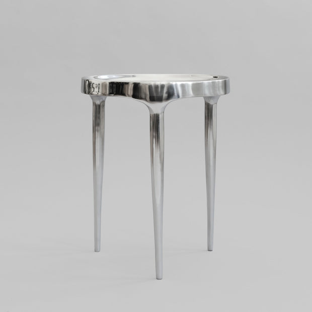 101 Copenhagen Phantom Table, Tall - Chrome