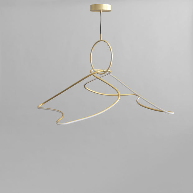 101 Copenhagen Kumo Chandelier, Big - Brass (UL N/A)