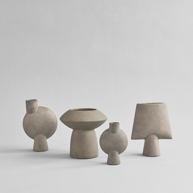 Sphere Vase Fat  - Taupe - 101 CPH